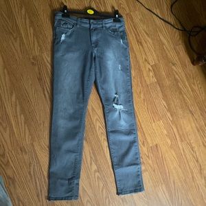 Banana Republic distressed Skinny jeans